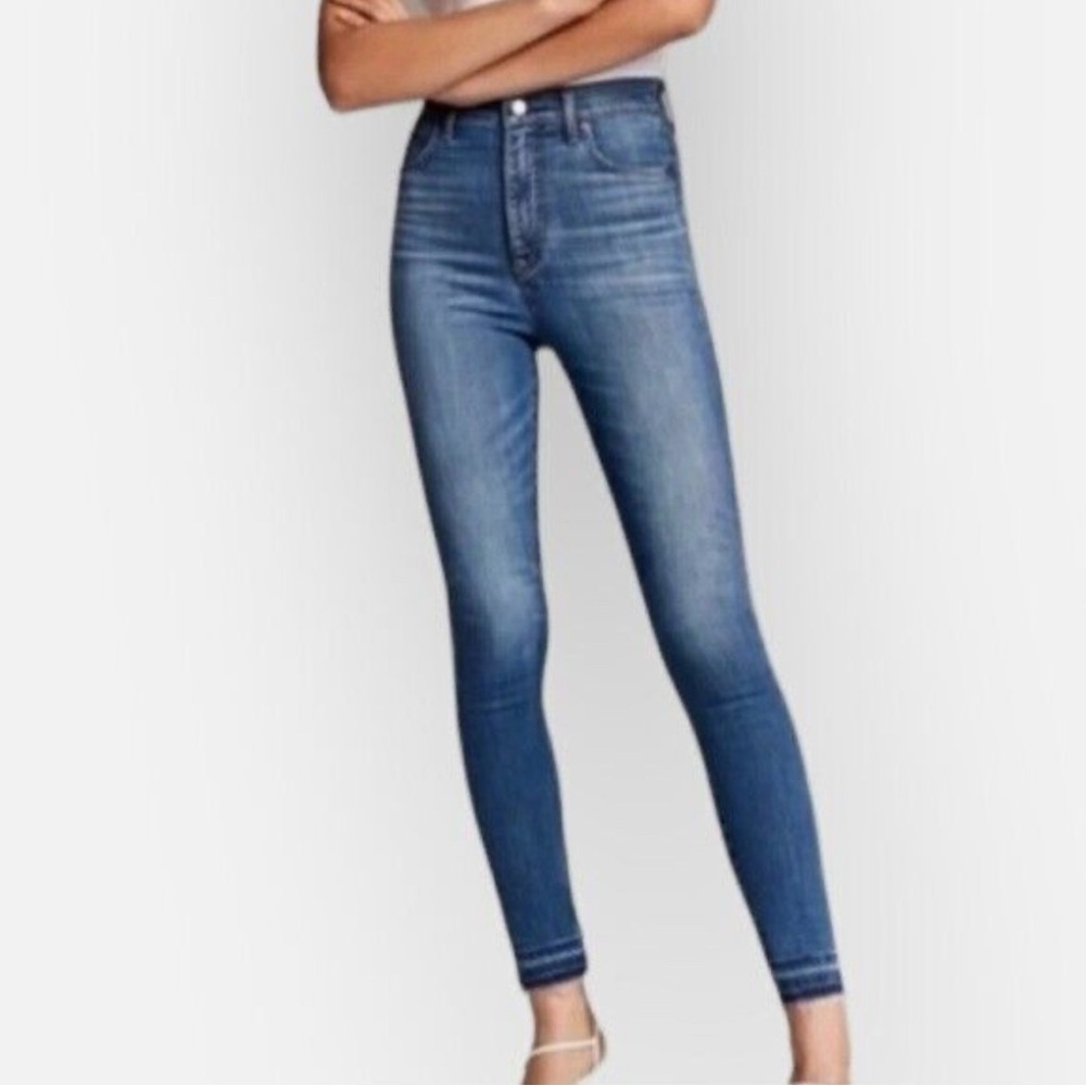 Denim Forum The Lola‎ High Rise Skinny Crop